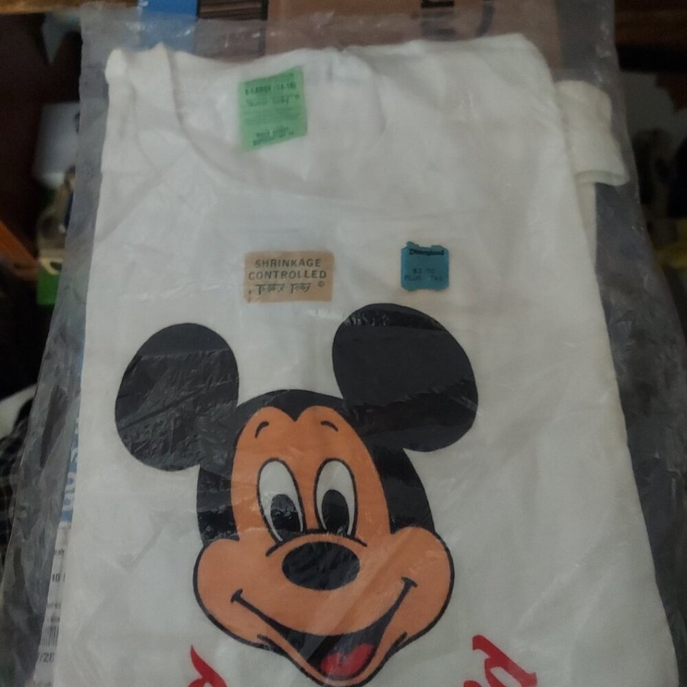 vintage (NOS) 1950s-1960s tropix togs disneyland shirt
